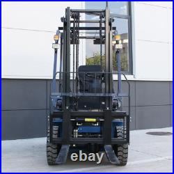 2.5Ton Electric Forklift Rated With60V 70Ah Charger Side Shift Load Lifter New
