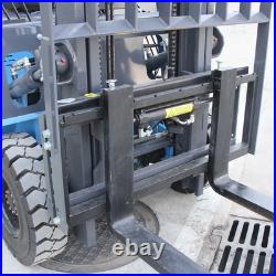 2.5Ton Electric Forklift Rated With60V 70Ah Charger Side Shift Load Lifter New