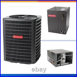 2 Ton 14 SEER Goodman Air Conditioner GSX140241 + Build Your Own Coil Kit AC