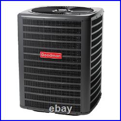 2 Ton 15 SEER2 Goodman Heat Pump System with Install Kit GSZB402410 AMST24BU1400