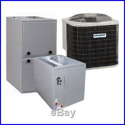 2 Ton AirQuest by Carrier HVAC System Install Kit 14.5 SEER 96% AFUE 60K BTU