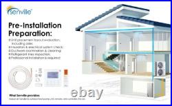 2 Ton Central Air Conditioner Heat Pump Split System, 24,000 BTU