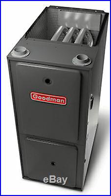 2 Ton Goodman 13 seer 95/96% 60K btu DOWNFLOW Gas Furnace System+Tstat