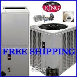 2 Ton R-410A 14SEER Complete Electric System Condenser/Air Handler with Coil