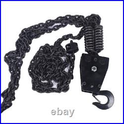 2200LBS/ 1 Ton Electric Chain Hoist Single Phase Hoist Crane 10 FT Chain