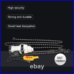 2200LBS/ 1 Ton Electric Chain Hoist Single Phase Hoist Crane 10 FT Chain 110V 2200LBS/ 1 Ton Electric Chain Hoist Single Phase Hoist Crane 10 FT Chain 110V