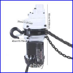 2200LBS/ 1 Ton Electric Chain Hoist Single Phase Hoist Crane 10 FT Chain 110V 2200LBS/ 1 Ton Electric Chain Hoist Single Phase Hoist Crane 10 FT Chain 110V