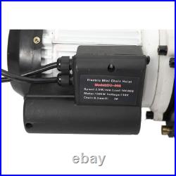 2200LBS/ 1 Ton Electric Chain Hoist Single Phase Hoist Crane 10 FT Chain 110V