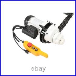 2200LBS/ 1 Ton Electric Chain Hoist Single Phase Hoist Crane 10 FT Chain 110V