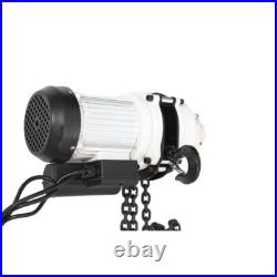 2200LBS/ 1 Ton Electric Chain Hoist Single Phase Hoist Crane 10 FT Chain 110V US