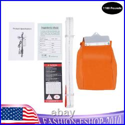 2200LBS/ 1 Ton Electric Chain Hoist Single Phase Hoist Crane 10 FT Chain 110V US