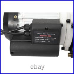 2200LBS/ 1 Ton Electric Chain Hoist Single Phase Hoist Crane 10 FT Chain 110V US 2200LBS/ 1 Ton Electric Chain Hoist Single Phase Hoist Crane 10 FT Chain 110V US