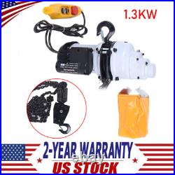 2200LBS/1 Ton Electric Chain Hoist Single Phase Hoist Crane 10FT Chain 110V New 2200LBS/1 Ton Electric Chain Hoist Single Phase Hoist Crane 10FT Chain 110V New