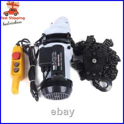 2200LBS/1 Ton Electric Chain Hoist Single Phase Hoist Crane 10FT Chain 110V New 2200LBS/1 Ton Electric Chain Hoist Single Phase Hoist Crane 10FT Chain 110V New