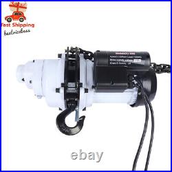 2200LBS/1 Ton Electric Chain Hoist Single Phase Hoist Crane 10FT Chain 110V New