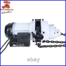 2200LBS/1 Ton Electric Chain Hoist Single Phase Hoist Crane 10FT Chain 110V New