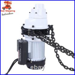2200LBS/1 Ton Electric Chain Hoist Single Phase Hoist Crane 10FT Chain 110V New