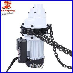 2200LBS/1 Ton Electric Chain Hoist Single Phase Hoist Crane 10FT Chain 110V New