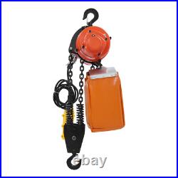 2200lbs/1Ton Electric Chain Hoist Chain Crane Hoist 3m/9.84ft Lifting