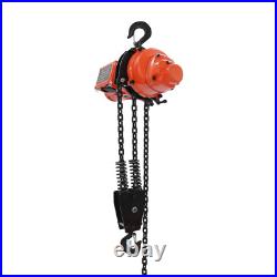 2200lbs/1Ton Electric Chain Hoist Chain Crane Hoist 3m/9.84ft Lifting