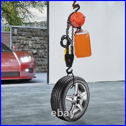 2200lbs/1Ton Electric Chain Hoist Chain Crane Hoist 3m/9.84ft Lifting
