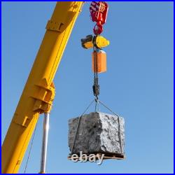 2200lbs/1Ton Electric Chain Hoist Single Phase Double Chain Crane Hoist 13' Lift