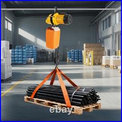2200lbs/1Ton Electric Chain Hoist Single Phase Double Chain Crane Hoist 13' Lift