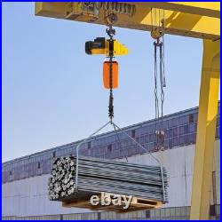 2200lbs/1Ton Electric Chain Hoist Single Phase Double Chain Crane Hoist 13' Lift