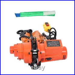 2200lbs Electric Chain Hoist 110V 10ft Lifting Height, 10ft Wired Remote Control 2200lbs Electric Chain Hoist 110V 10ft Lifting Height, 10ft Wired Remote Control