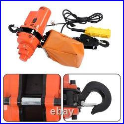 2200lbs Electric Chain Hoist 110V 10ft Lifting Height, 10ft Wired Remote Control 2200lbs Electric Chain Hoist 110V 10ft Lifting Height, 10ft Wired Remote Control