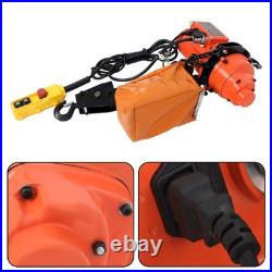 2200lbs Electric Chain Hoist 110V 10ft Lifting Height, 10ft Wired Remote Control 2200lbs Electric Chain Hoist 110V 10ft Lifting Height, 10ft Wired Remote Control