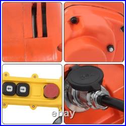 2200lbs Electric Chain Hoist 110V 10ft Lifting Height, 10ft Wired Remote Control 2200lbs Electric Chain Hoist 110V 10ft Lifting Height, 10ft Wired Remote Control