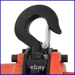 2200lbs Electric Chain Hoist Single Phase Crane Hoist 10ft Lifting 110V/60Hz