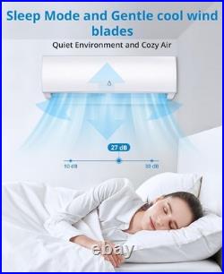 24 SEER2 Air Conditioner AC Unit & Heat Pump 9000 BTU Ductless Mini Split US