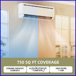 24000 BTU 220V Air Conditioner Split Cool Heat Pump Wifi System Ductless Kit 24000 BTU 220V Air Conditioner Split Cool Heat Pump Wifi System Ductless Kit