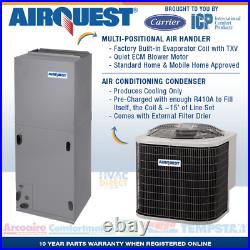 3.5 Ton 16 SEER AirQuest-Heil AC Split System Optional Electric Heat Builder Kit