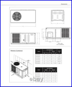 3.5 Ton Goodman Heat Pump Package Unit 13.4 SEER2 Central Air Conditioner R32 3.5 Ton Goodman Heat Pump Package Unit 13.4 SEER2 Central Air Conditioner R32
