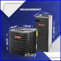 3.5 Ton Goodman Heat Pump Split System R32 Central Air Conditioner 15.2 SEER2 3.5 Ton Goodman Heat Pump Split System R32 Central Air Conditioner 15.2 SEER2