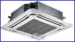 3 TON Ductless Mini Split Air Conditioner, Heat Pump Ceiling Cassette, 36000 BTU
