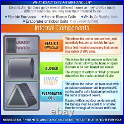 3 Ton 14.3 SEER2 Central Air Conditioner Split AC System, 10kW Aux Electric Heat