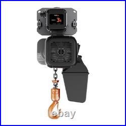 3 Ton Electric Chain Hoist withTrolley 1 Speed, 208240V / 440480V 3ø 60Hz 30ft