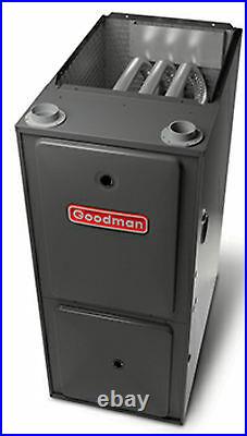 3 Ton Goodman TWO STAGE 16 seer 96% 80K BTU Gas Furnace DSXC160361+GMVC960804CN