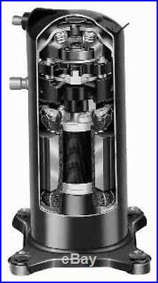3 Ton R410A 15SEER Heat Pump System Condenser / Air Handler with Coil & Heating