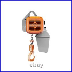 3 ton Electric Chain Hoist 1 Speed 208240V 3ø 60HZ 16ft G100 Nickel Duty H4/M5 3 ton Electric Chain Hoist 1 Speed 208240V 3ø 60HZ 16ft G100 Nickel Duty H4/M5