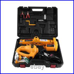 3Ton Automotive Electric Scissor Car Lift DC 12V Wrench 1/2 Impact Wrench