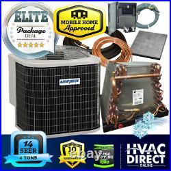 4 Ton 14 SEER Mobile Home AirQuest-Heil by Carrier AC+Coil System Line Set Kit