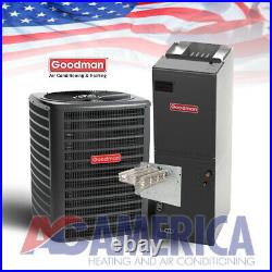 4 Ton Dual Stage 18 SEER Goodman Split Heat Pump System GSZC180481 AVPTC61D14