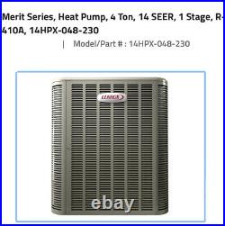 4 Ton Lennox Merit Series R-410A 14SEER Heat Pump Condensing Unit
