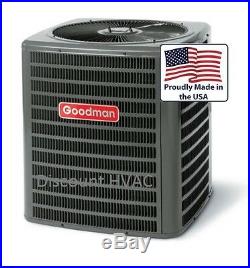 4 ton 13 SEER Goodman GSX13 central AC unit air conditioning Condenser GSX130481
