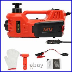5 Ton 12V Electric Hydraulic Car Floor Jack Kit Lift Impact Wrench for SUV MPV